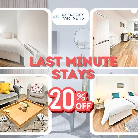 Premium Offer L Last-Minute Escape L Aj Properties L High Street Cheltenham L Parking L Ideal For Short Or Long Stays - Town Centre Apartment, 4 Beds, 1 Bathroom Ngoại thất bức ảnh